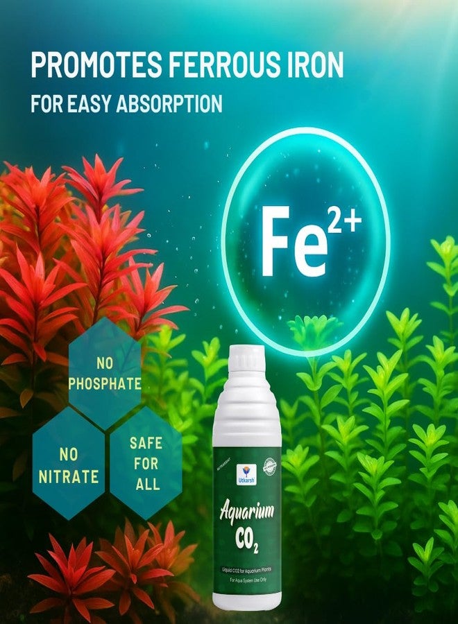 Utkarsh Aquarium CO₂ (Liquid CO2 for Aquarium Plants) (250 ml; Pack of 1) - Image 3